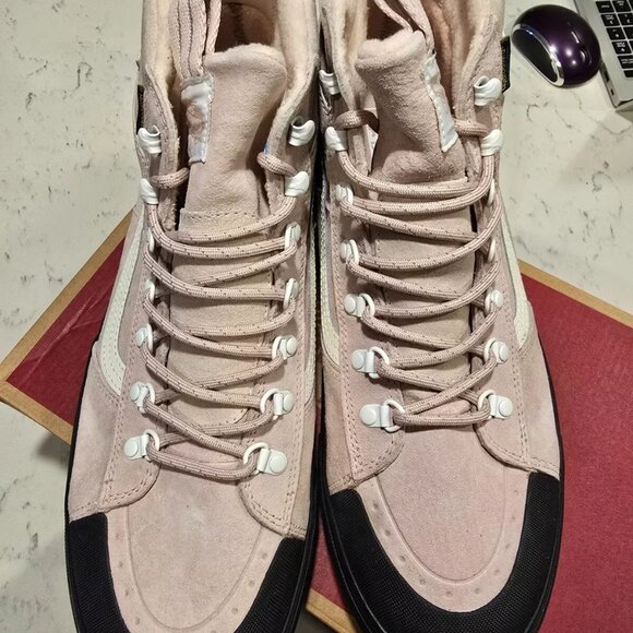 VANS Sk8-Hi DR MTE-2 Waterproof Hiking Boots Shoes ROSE SMOKE MEN'S SIZE 12 NEW - Picture 8 of 15